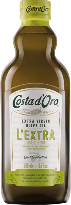 Оливковое масло Costa d'Oro Extra Virgin 500 мл