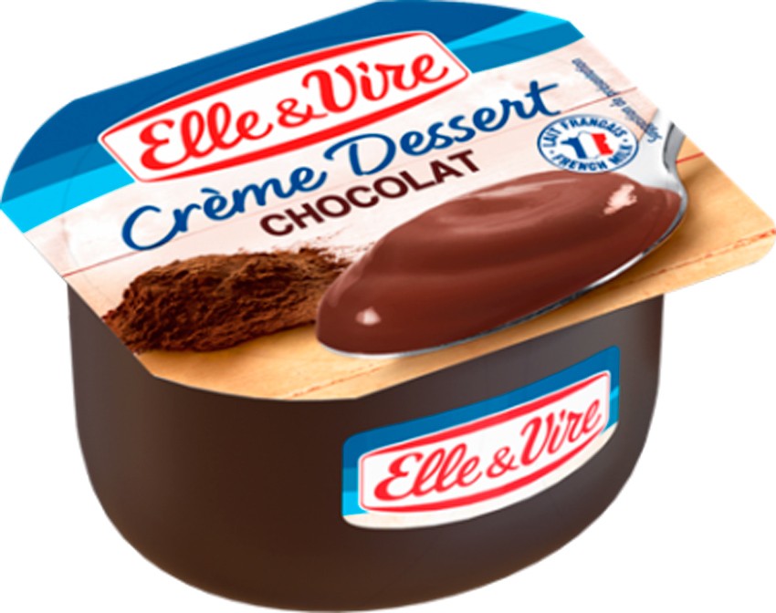 Десертный крем Elle-Vire с шоколадом 100 г
