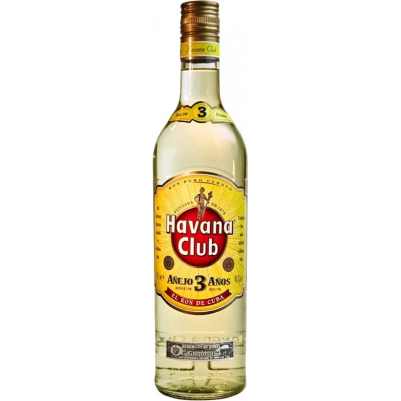 Ром Havana Club Anejo 3 years 0,5л 40%