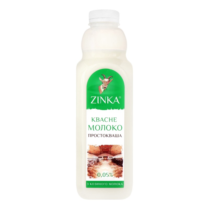 Простокваша з козиного молока 0,05% Zinka 930 г