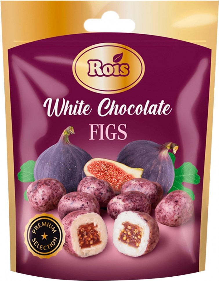 Инжир в белом шоколаде Rois 100г