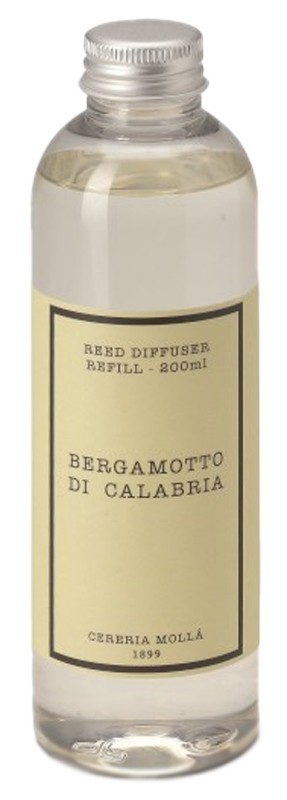 Наполнитель для диффузора Cereria Molla Premium Bergamotto di Calabria 200 мл