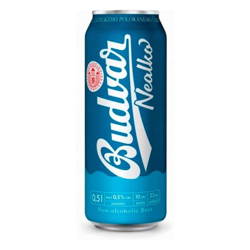 Пиво Budweiser Budlar безалкогольне 0,5 л з/б