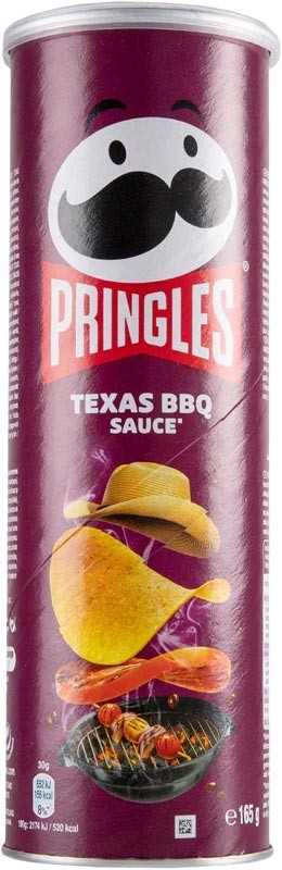 Чипсы картофельные Pringles Texas BBQ Sauce 165 г