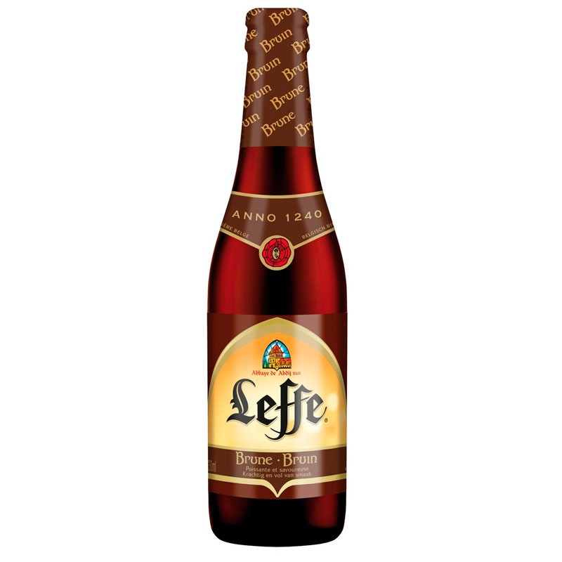 Пиво темное Leffe Brune 0,33л