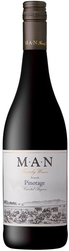 Вино MAN Pinotage Bosstok красное сухое 14% 0,75л