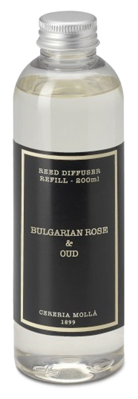 Наполнитель для диффузора Cereria Molla Premium Bulgarian Rose & Oud 200 мл