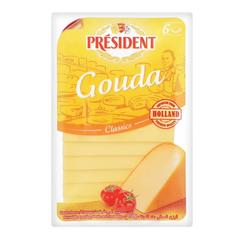 Сыр President Гауда 48% 150г