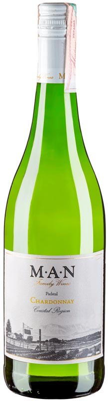 Вино MAN Chardonnay Padstal біле сухе 13,5% 0,75л