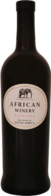 Вино African Winery Pinotage красное сухое 13.5% 0.75л