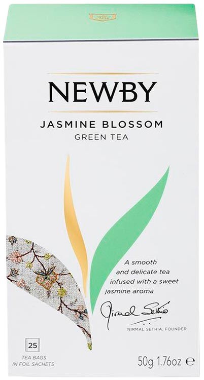 Чай зелений Newby Jasmine Blossom 25 пакетиків