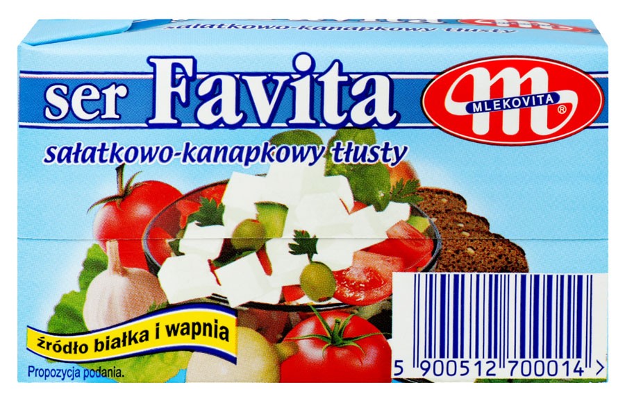 Сыр Favita 45% ТМ Mlekovita 270 г