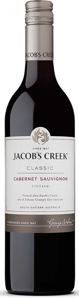 Вино Jacobs Creek Classic Cabernet Sauvignon красное сухое 13.9% 0.75 л