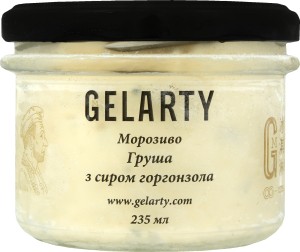 Морозиво Груша з сиром горгонзола Gelarty 235мл