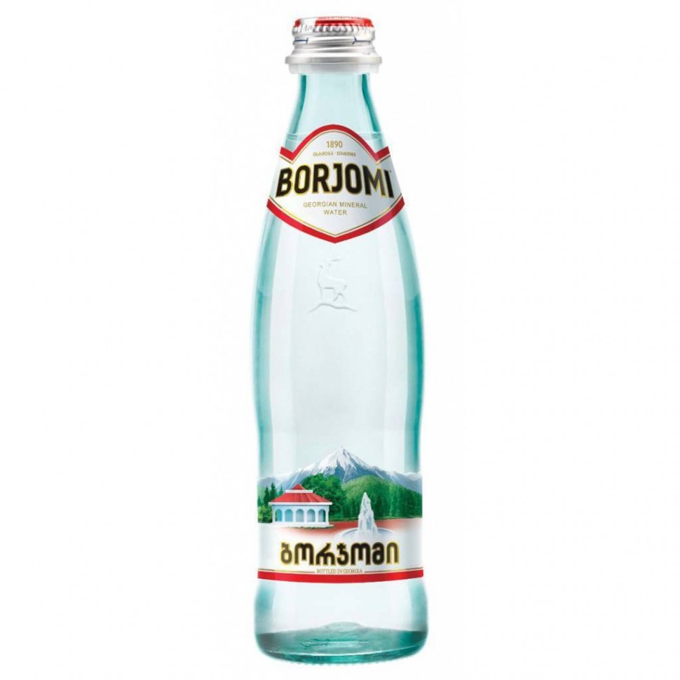 Вода Borjomi газована 0,33л з / б