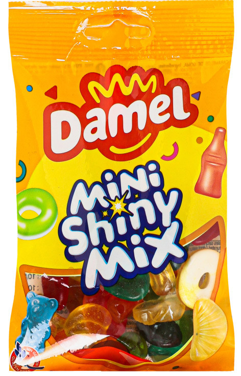 Цукерки жувальні Damel Mini Shiny mix 80 г