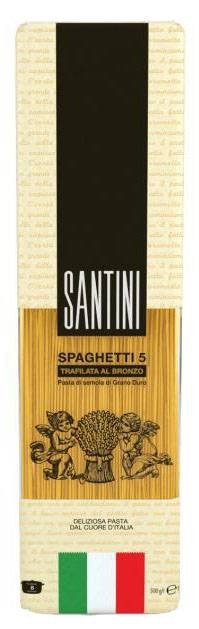 Макароны Спагетти №5 Santini 500 г