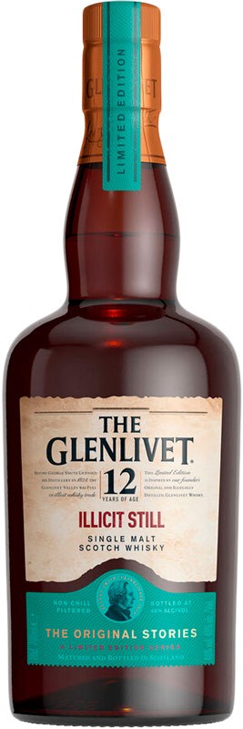 Виски The Glenlivet Illicit Still 12 лет выдержки 48% 0.7 л