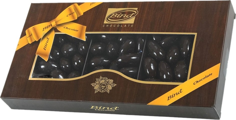 Миндаль в черном шоколаде Bind 200г