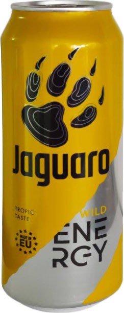 Напиток безалкогольный энергетический Jaguaro Tropic 0,5л