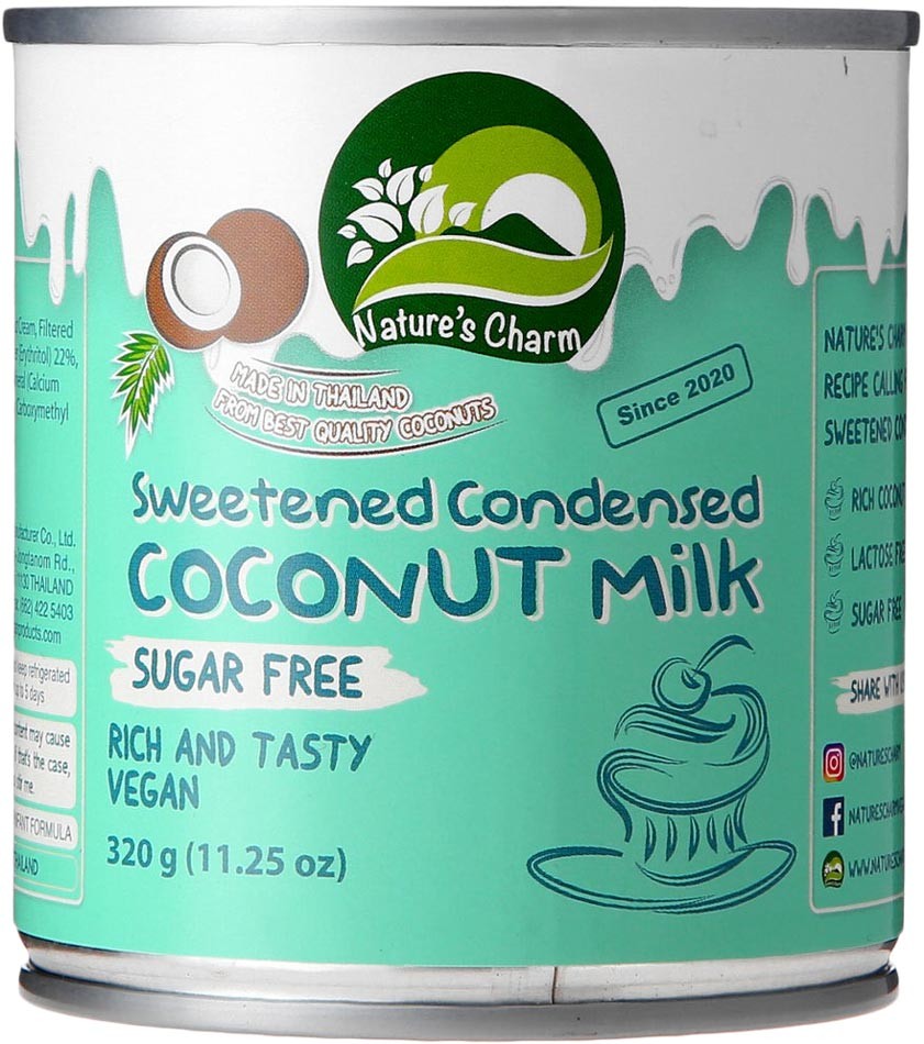 Молоко кокосовое Nature's Charm Sweetened Condensed Coconut Milk 320 г