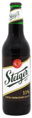 Пиво темное Steiger 4.5% 0.5л