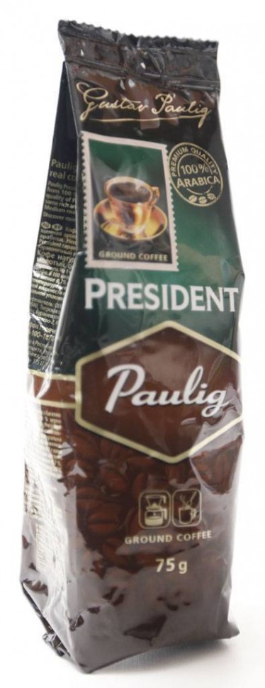 Кофе Paulig President молотый 75 г