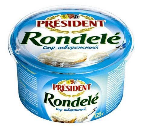 Сыр творожный Rondele President 125г
