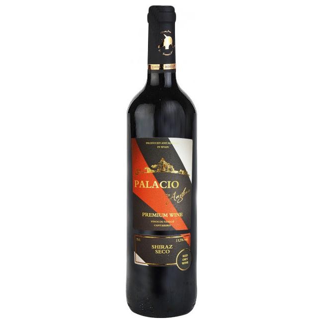 Вино Palacio de Anglona Premium Shiraz 0,75л красное сухое 13%