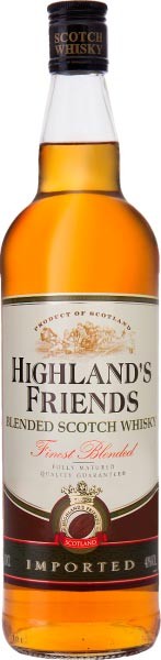 Виски Fauconnier Highland’s Friends 40% 0.7 л