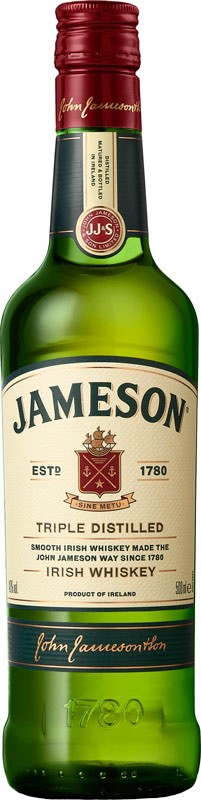Віскі Jameson Irish Whiskey 40% 0.35 л