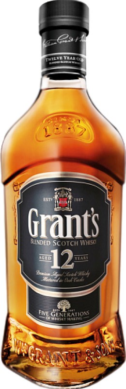 Виски Grants 12 YO 40% 0,7л