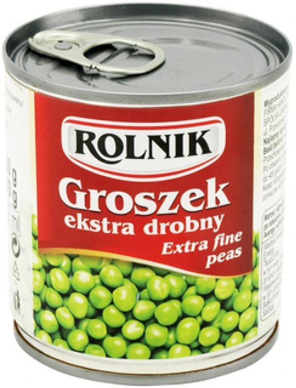 Горошек зеленый Rolnik 200 г ж/б