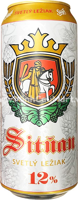 Пиво светлое Steiger Sitnan ж/б 5% 0.5л
