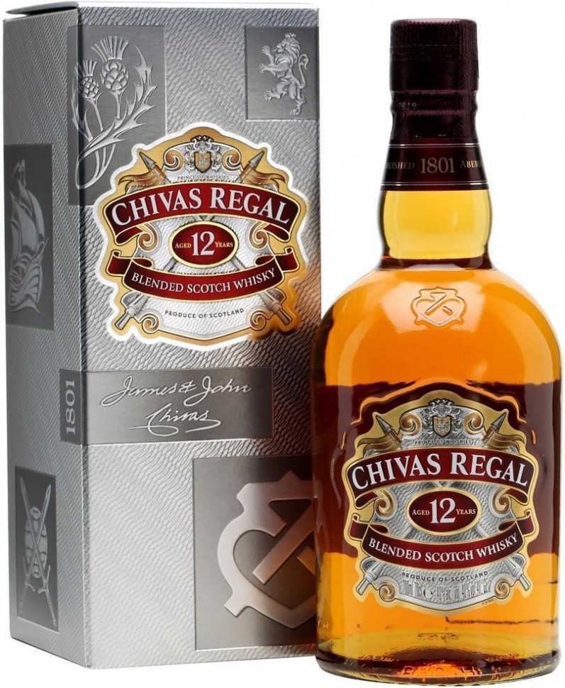 Виски Chivas Regal 12 лет 0,7л