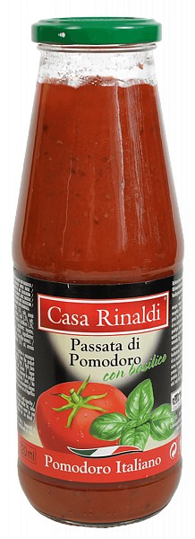 Пюре из томатов с базиликом Органик Casa Rinaldi 680г