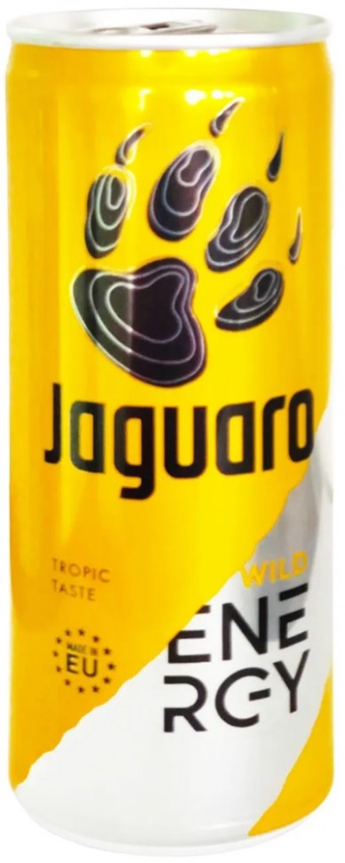 Напиток безалкогольный энергетический Jaguaro Tropic 0,25л