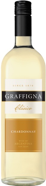 Вино Graffigna Clasico Chardonnay белое сухое 13,5% 0,75л