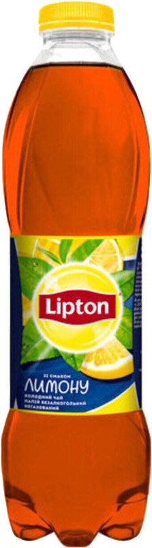Чай холодный Lipton черный с лимоном 1л