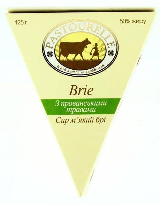 Сыр Pastourelle Бри с прованскими травами 125 г