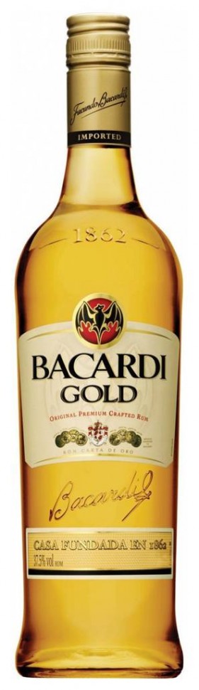 Ром Bacardi Gold 0,5л