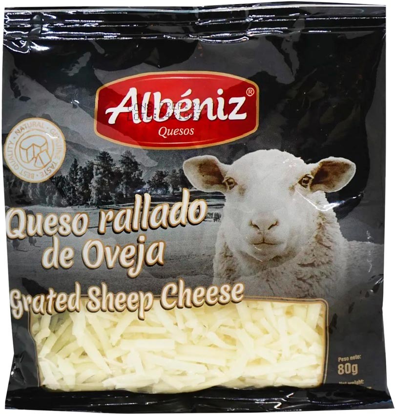 Сыр Albeniz овечий тертый 45% 80 г