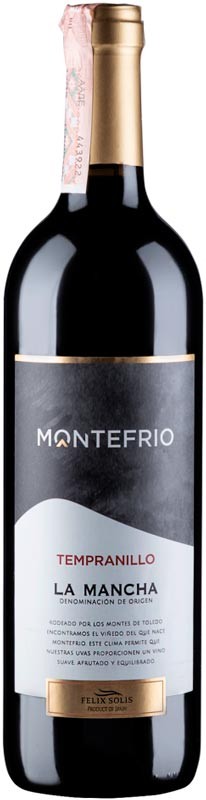 Вино Montefrio Tempranillo LaMacha красное сухое 10,6-12,9% 0,75л