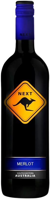 Вино Next Kangaroo Merlot красное сухое 13-15% 0,75л