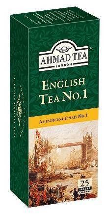 Чай AHMAD Английский №1 25 пак по 2г с ниткой