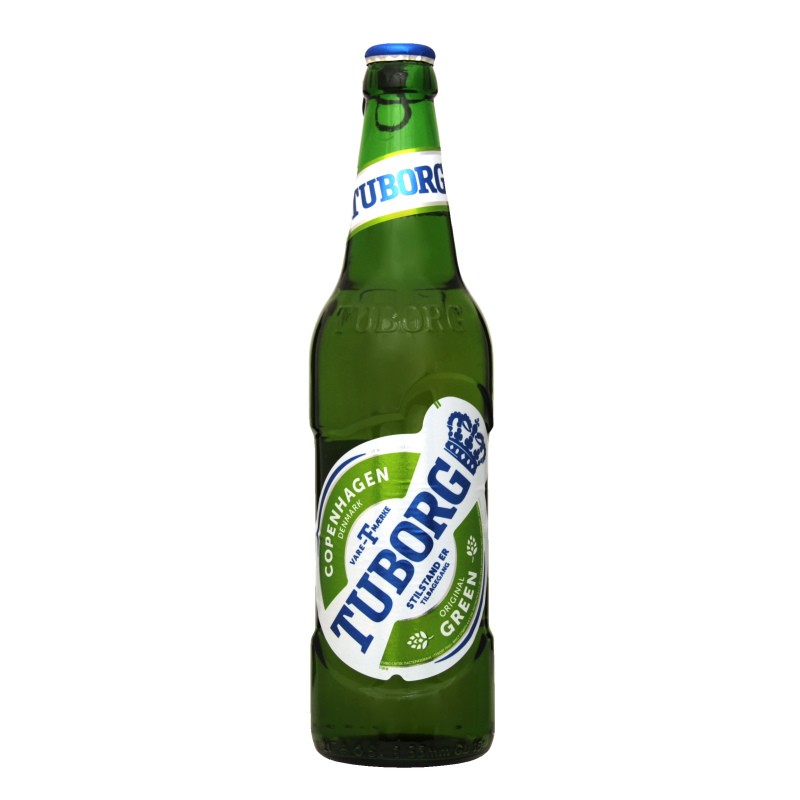 Пиво светлое Tuborg Green 0,5л с/б