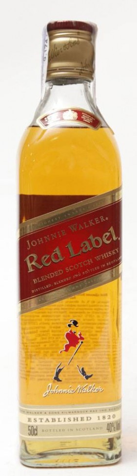 Виски Johnnie Walker Red Label 0,5л