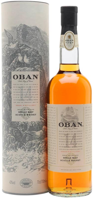 Виски Oban 14 лет 43% 0,7л