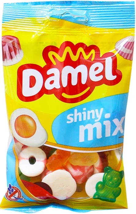 Цукерки жувальні Damel Shiny mix 80 г