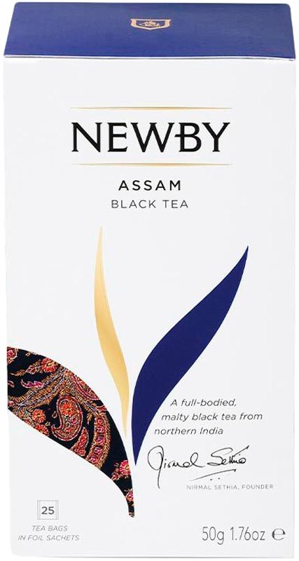 Чай Newby Assam чорный 25х2 г